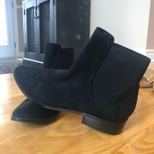 Black ankle boots